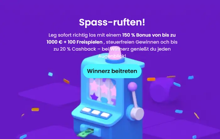 Winnerz Casino bonus